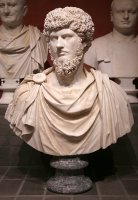 Buste-portrait de Lucius Verus, IIè s. ap. J. C.